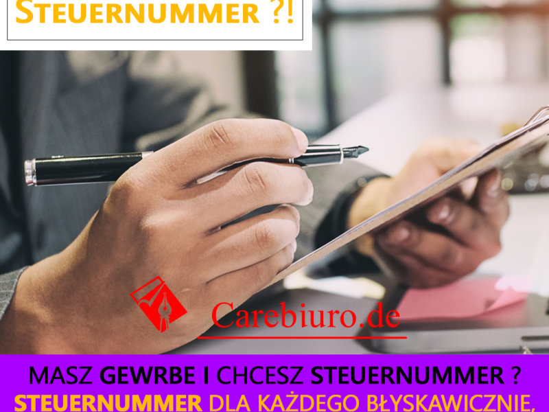 Gewerbe bez zameldowania w Niemczech cbb-office.click